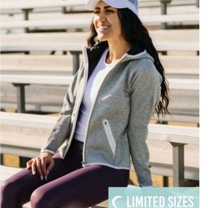 ZYIA Medium Gray Sport Pocket Hoodie